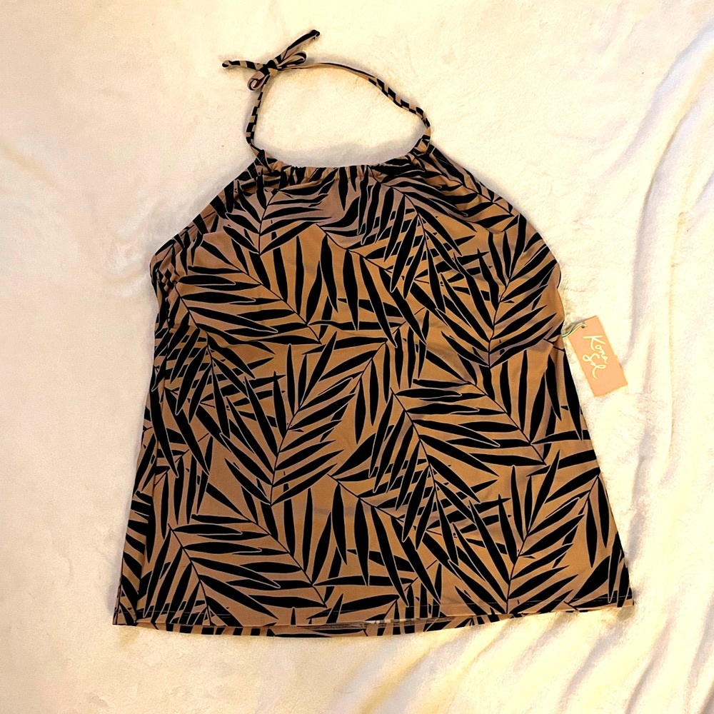 Target Kona Sol Tropical Tankini Swim Top